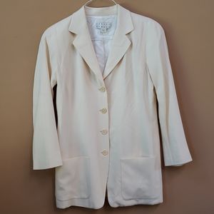 Joseph Abboud blazer suit jacket top silk wool